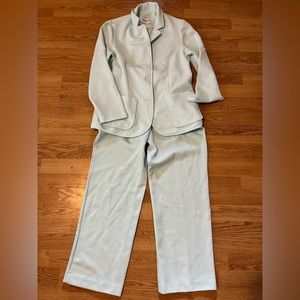 Women’s Baby Blue Pant Suit